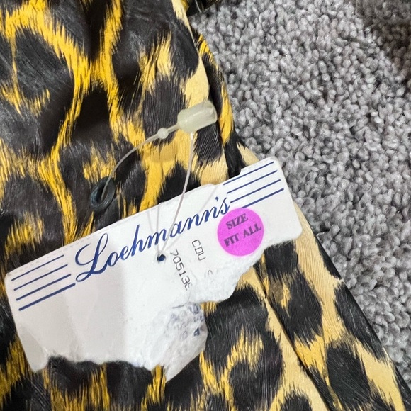 NWT 80s-90s Liberty Umbrella Co LeopardJacket/vintage leopard raincoat XL/XXL - Picture 3 of 14